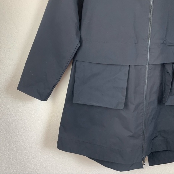 Nike womens black packable waterproof full zip jacket XL - Picture 3 of 10
